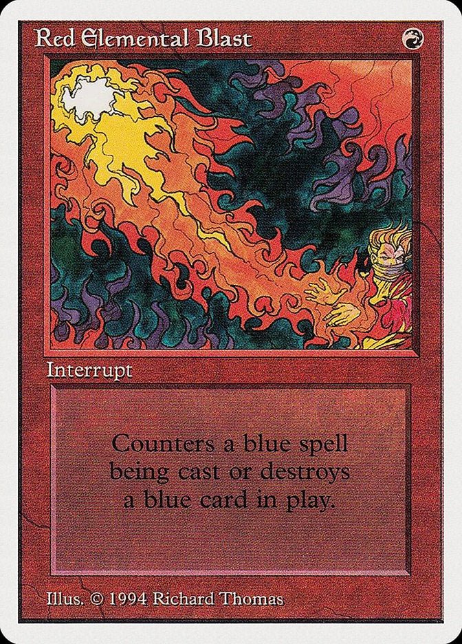 Red Elemental Blast [Summer Magic / Edgar] - Card Brawlers