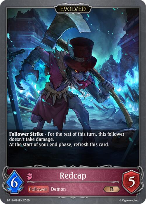 Redcap (Evolved) (BP11 - 081EN) [Bullet of Fate] - Card Brawlers