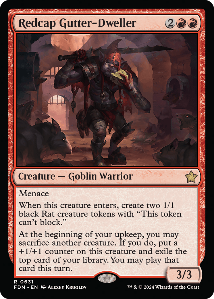 Redcap Gutter - Dweller [Foundations] - Card Brawlers