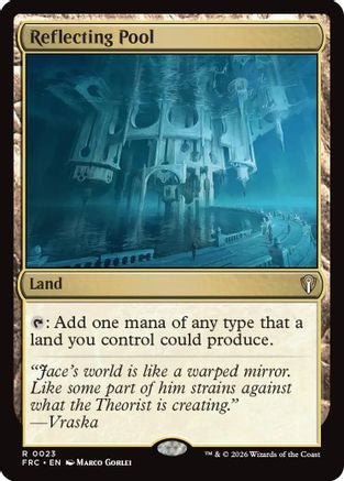 Reflecting Pool (FRC-023) - Commander: Reality Fracture - Card Brawlers