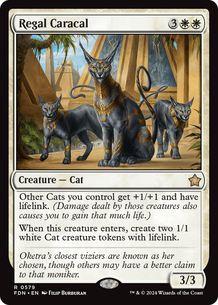 Regal Caracal [Foundations] - Card Brawlers
