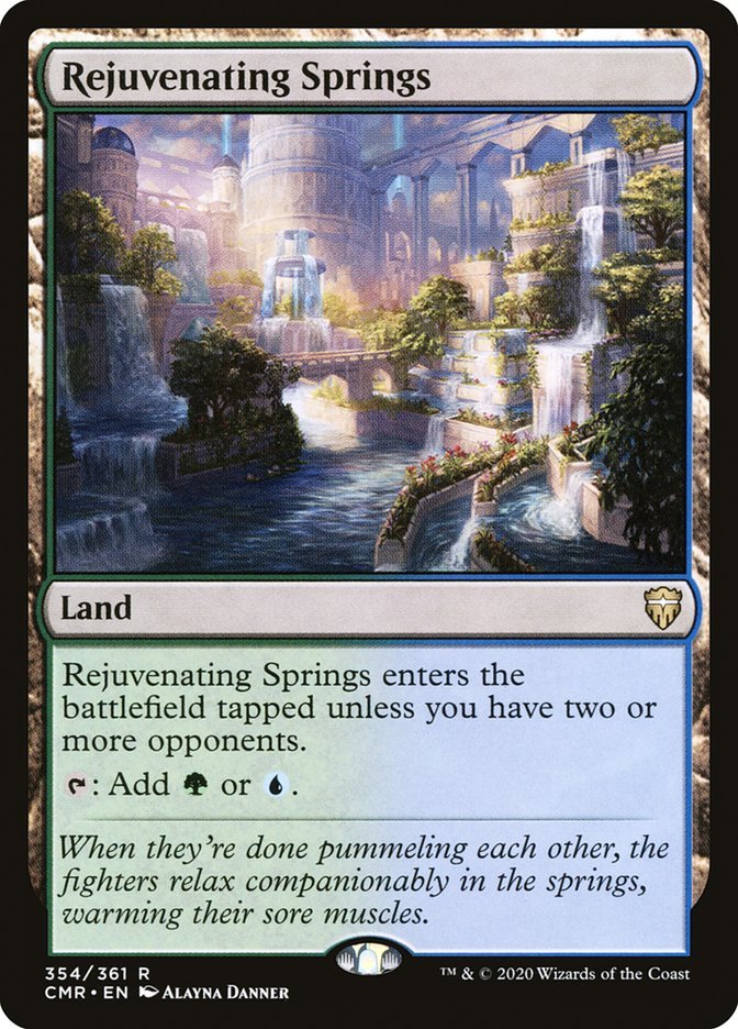 Rejuvenating Springs [Commander Legends] - Card Brawlers