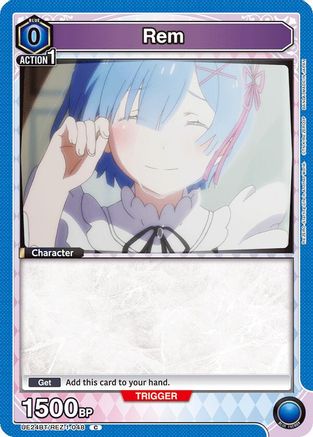 Rem (048) (UE24BT/REZ-1-048) - UE24BT ReZERO Starting Life in Another World - Card Brawlers