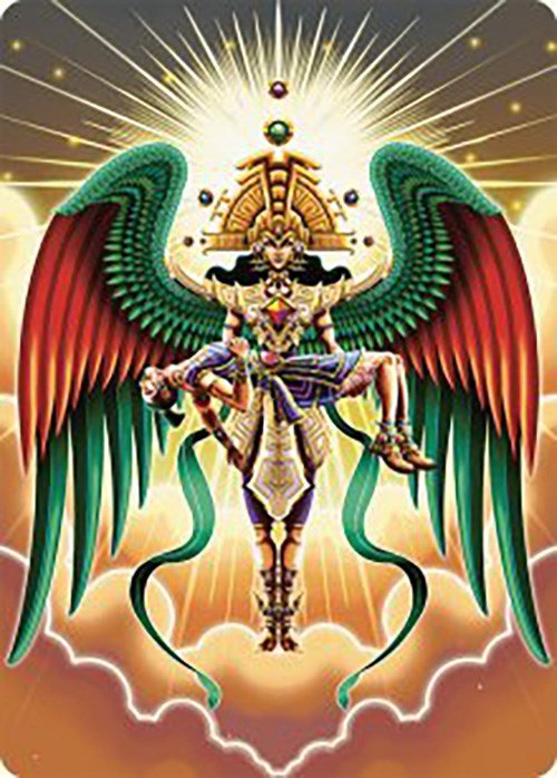 Resplendent Angel Art Card (59/81) [The Lost Caverns of Ixalan Art Series] - Card Brawlers