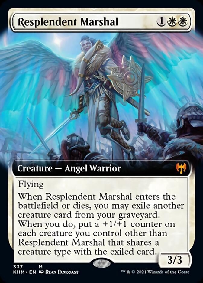 Resplendent Marshal (Extended Art) [Kaldheim] - Card Brawlers