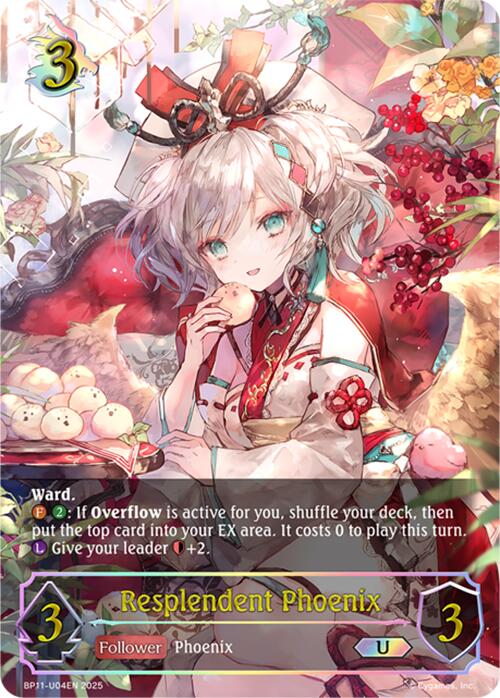 Resplendent Phoenix (BP11 - U04EN) [Bullet of Fate] - Card Brawlers