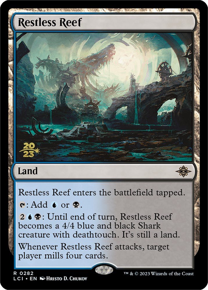 Restless Reef [The Lost Caverns of Ixalan Prerelease Cards] - Card Brawlers