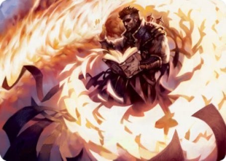 Revel in Silence Art Card [Strixhaven: School of Mages Art Series] - Card Brawlers