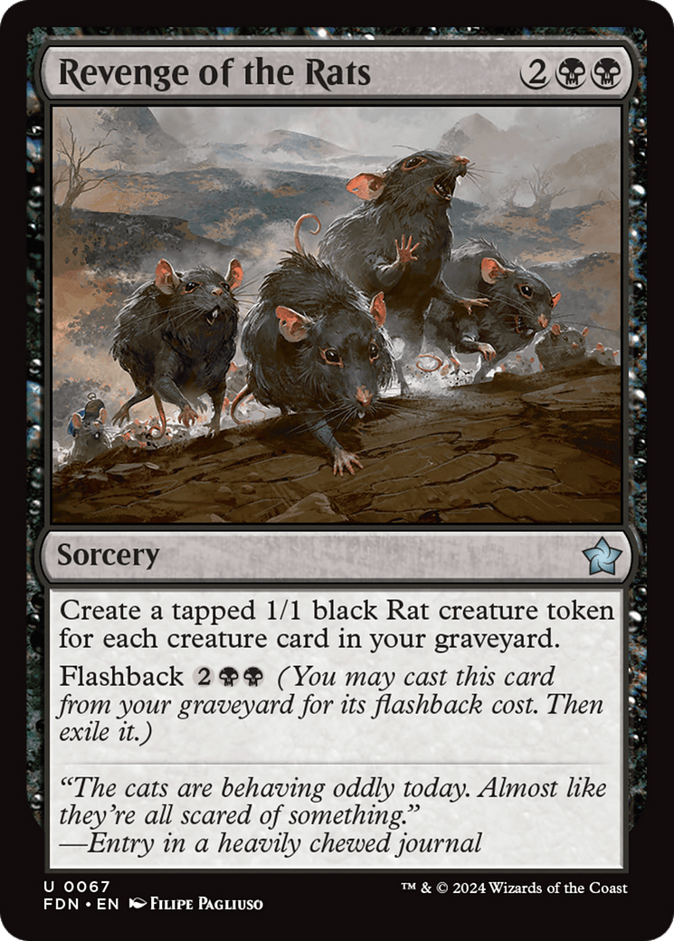Revenge of the Rats [Foundations] - Card Brawlers