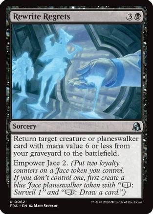 Rewrite Regrets (FRA-062) - Reality Fracture - Card Brawlers