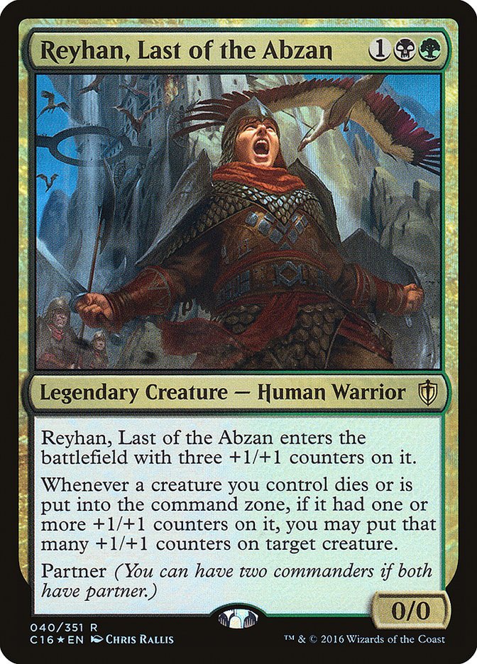 Reyhan, Last of the Abzan [Commander 2016] - Card Brawlers