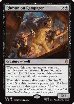 Rhovanion Rampager (HOB-082) - The Hobbit - Card Brawlers