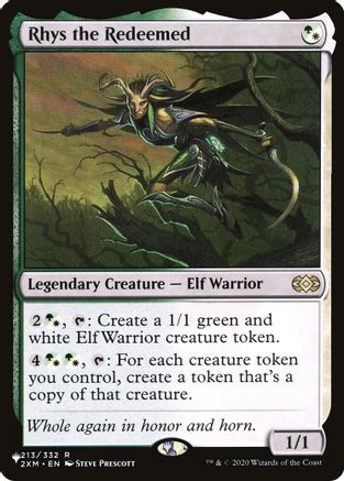 Rhys the Redeemed (2XM) (LIST-213) - The List Reprints - Card Brawlers