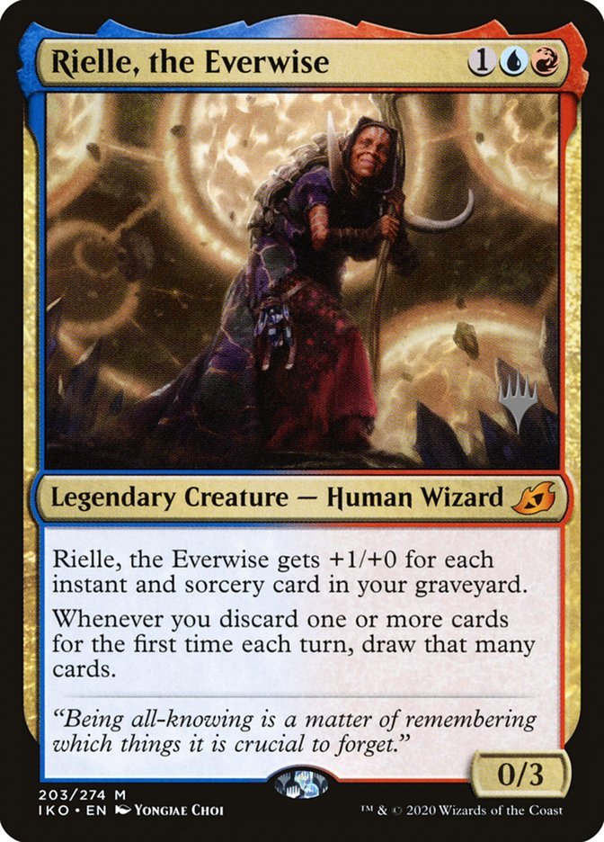 Rielle, the Everwise (Promo Pack) [Ikoria: Lair of Behemoths Promos] - Card Brawlers