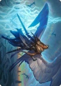 Righteous Valkyrie Art Card [Kaldheim Art Series] - Card Brawlers