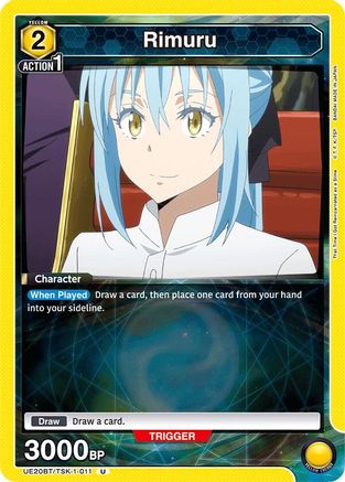 Rimuru (011) (UE20BT/TSK-1-011) - UE20BT That Time I Got Reincarnated as a Slime - Card Brawlers