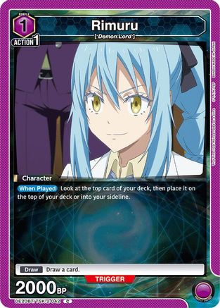 Rimuru (042) (UE20BT/TSK-2-042) - UE20BT That Time I Got Reincarnated as a Slime - Card Brawlers