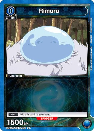 Rimuru (050) (Box Topper Foil) (UE20BT/TSK-1-050) - UE20BT That Time I Got Reincarnated as a Slime Foil - Card Brawlers