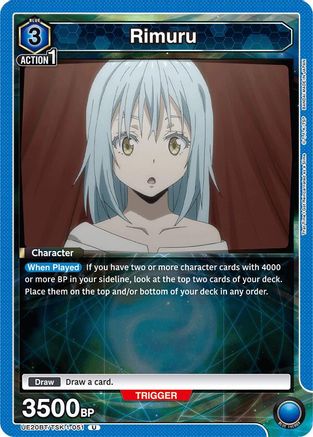 Rimuru (051) (UE20BT/TSK-1-051) - UE20BT That Time I Got Reincarnated as a Slime - Card Brawlers