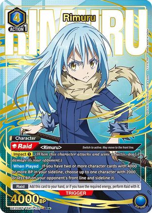 Rimuru (107) (SR*) (UE20BT/TSK-1-107) - UE20BT That Time I Got Reincarnated as a Slime Foil - Card Brawlers