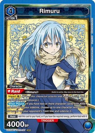 Rimuru (107) (UE20BT/TSK-1-107) - UE20BT That Time I Got Reincarnated as a Slime Foil - Card Brawlers