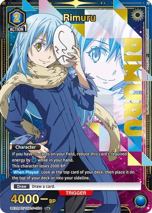 Rimuru (P-004) (R*) (UE20BT/TSK-P-004) - UE20BT That Time I Got Reincarnated as a Slime Foil - Card Brawlers