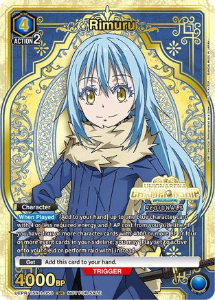 Rimuru (Regionals 26-27) (UEPR/TSK-1-053) - Union Arena Promotion Cards Foil - Card Brawlers