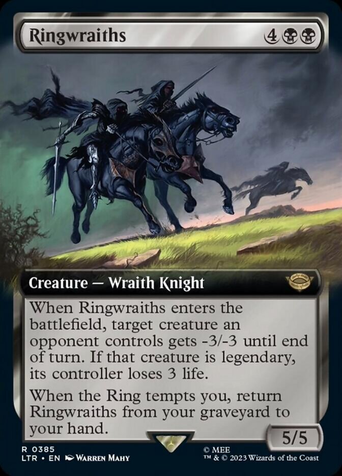 Ringwraiths (Extended Art) [The Lord of the Rings: Tales of Middle - Earth] - Card Brawlers