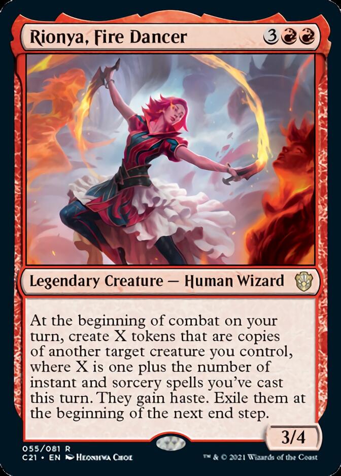 Rionya, Fire Dancer [Commander 2021] - Card Brawlers
