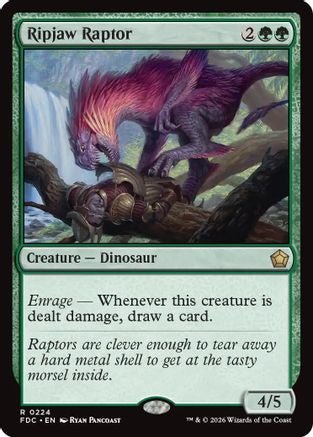 Ripjaw Raptor (FDC-224) - Commander: Foundations - Card Brawlers