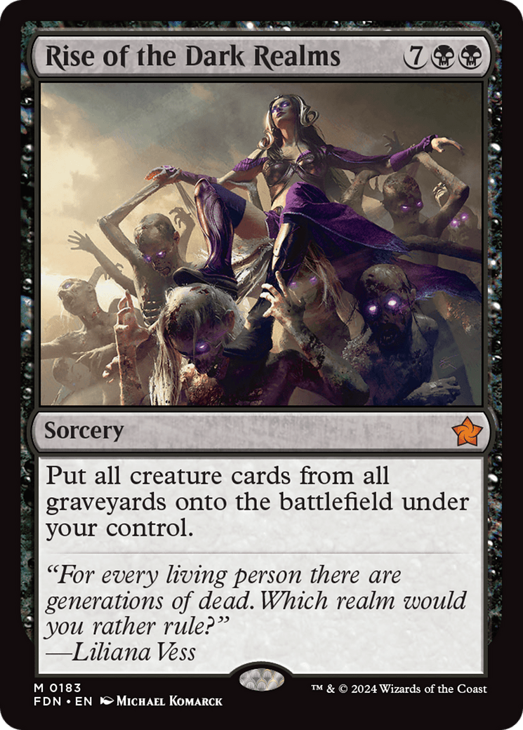 Rise of the Dark Realms [Foundations] - Card Brawlers