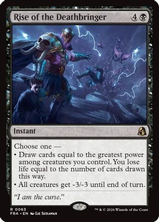 Rise of the Deathbringer (FRA-063) - Reality Fracture Foil - Card Brawlers