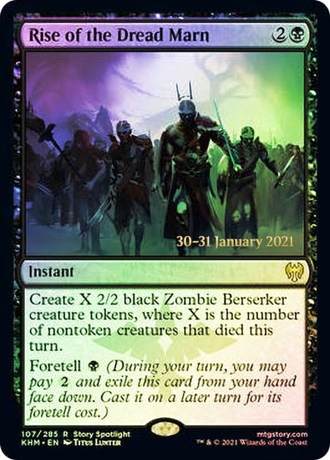 Rise of the Dread Marn [Kaldheim Prerelease Promos] - Card Brawlers