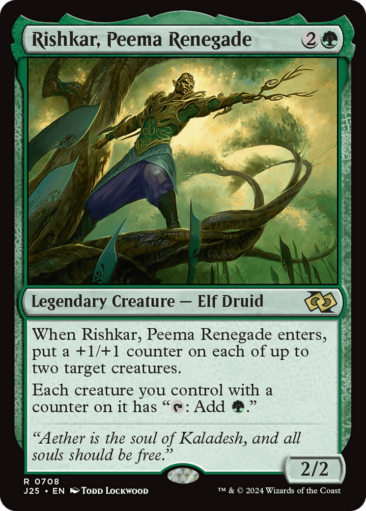Rishkar, Peema Renegade [Foundations Jumpstart] - Card Brawlers