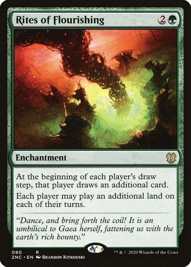 Rites of Flourishing [Zendikar Rising Commander] - Card Brawlers