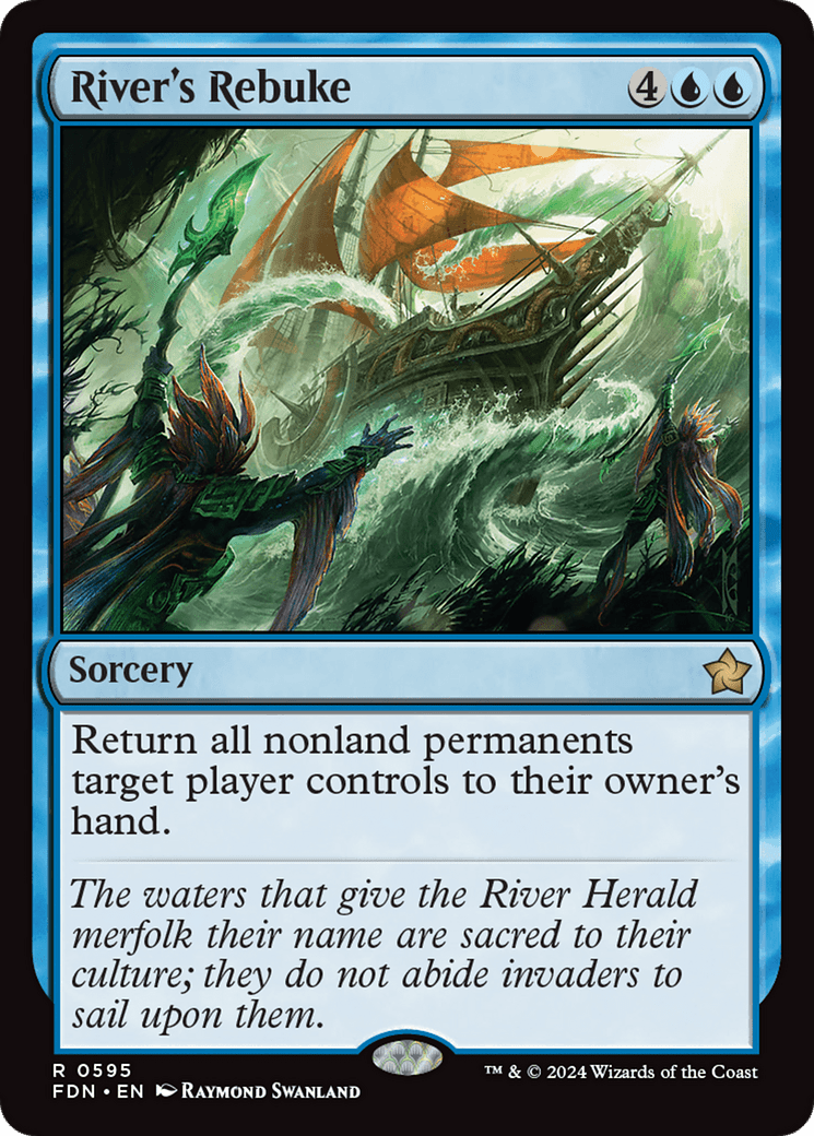 River's Rebuke [Foundations] - Card Brawlers