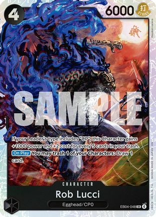 Rob Lucci (EB04-048) - Adventure on Kami's Island Foil - Card Brawlers