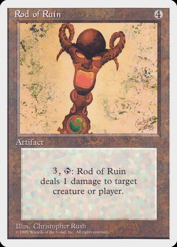 Rod of Ruin [Rivals Quick Start Set] - Card Brawlers