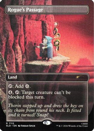 Rogue's Passage (7112) (SLD-7112) - Secret Lair Drop Series Foil - Card Brawlers