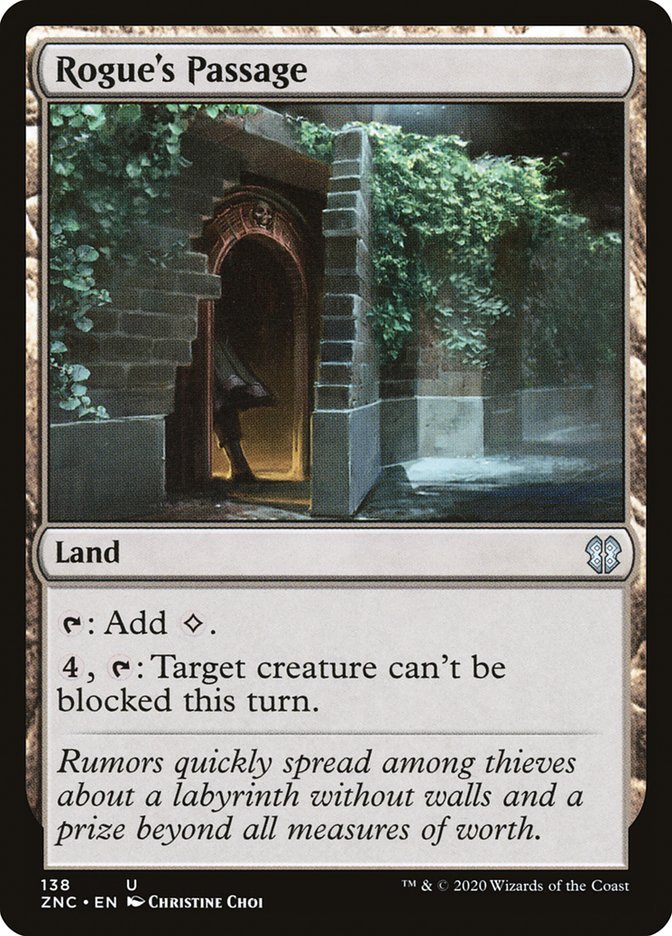 Rogue's Passage [Zendikar Rising Commander] - Card Brawlers