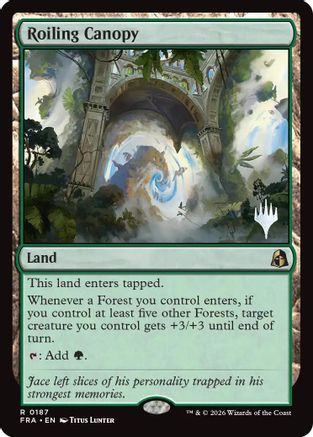 Roiling Canopy (PPFRA-187) - Promo Pack: Reality Fracture - Card Brawlers