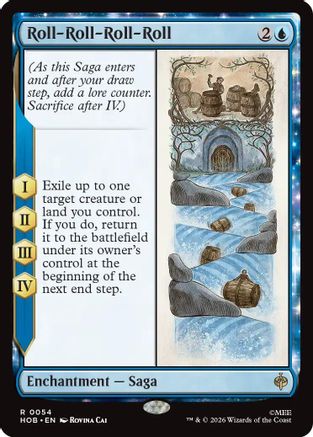 Roll-Roll-Roll-Roll (HOB-054) - The Hobbit Foil - Card Brawlers