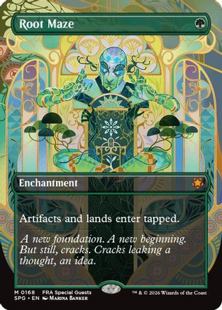 Root Maze (Borderless) (SPG-168) - Special Guests - Card Brawlers
