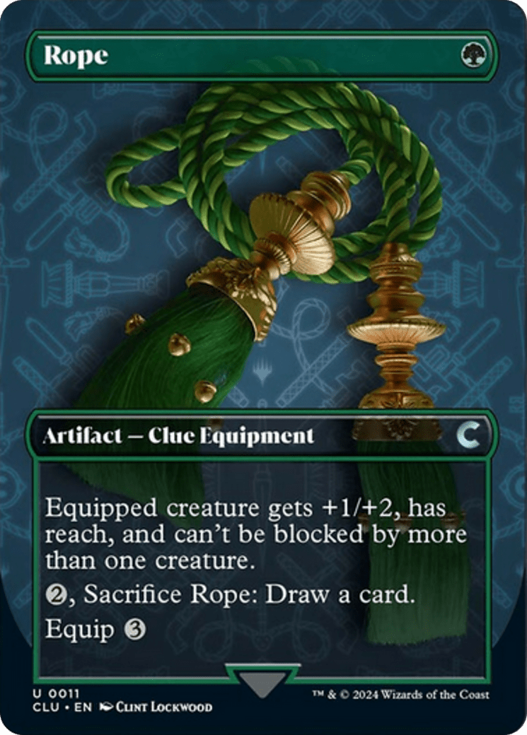 Rope (Borderless) [Ravnica: Clue Edition] - Card Brawlers