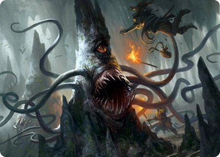 Roper Art Card [Dungeons & Dragons: Adventures in the Forgotten Realms Art Series] - Card Brawlers