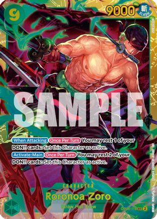 Roronoa Zoro - OP06-118 (Reprint) (OP06-118) - Premium Booster -The Best- Vol. 2 - Card Brawlers