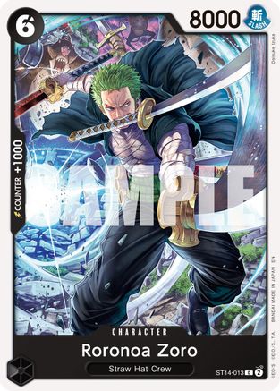 Roronoa Zoro - ST14-013 (Reprint) (ST14-013) - Premium Booster -The Best- Vol. 2 - Card Brawlers