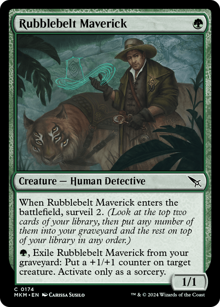 Rubblebelt Maverick [Murders at Karlov Manor] - Card Brawlers