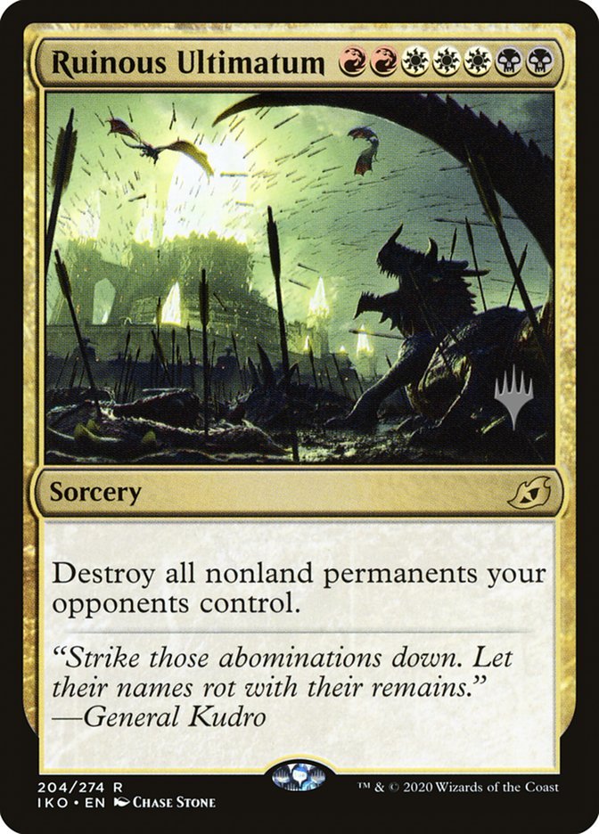 Ruinous Ultimatum (Promo Pack) [Ikoria: Lair of Behemoths Promos] - Card Brawlers