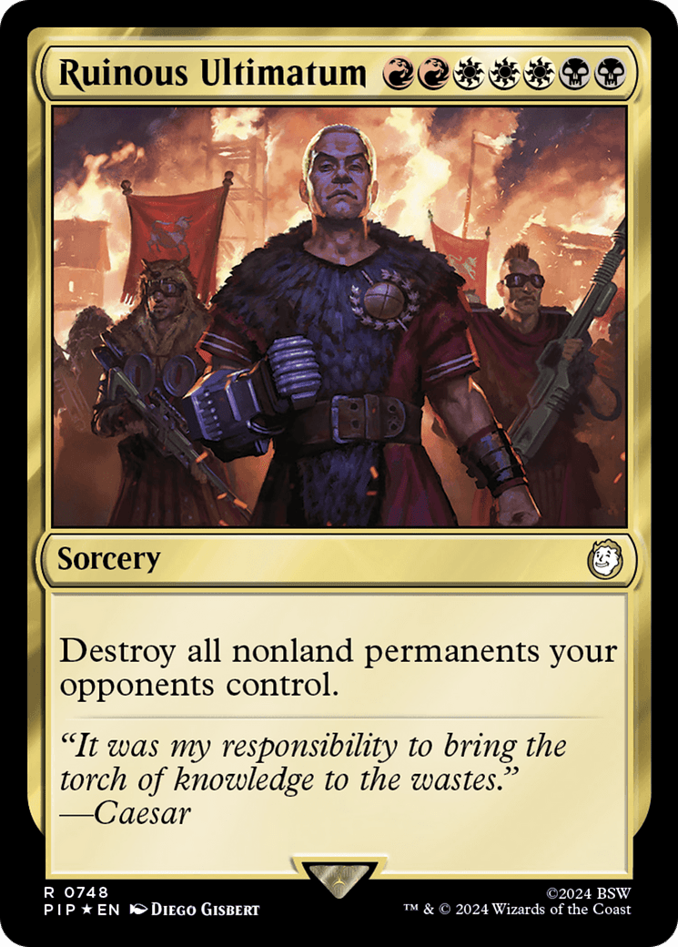 Ruinous Ultimatum (Surge Foil) [Fallout] - Card Brawlers